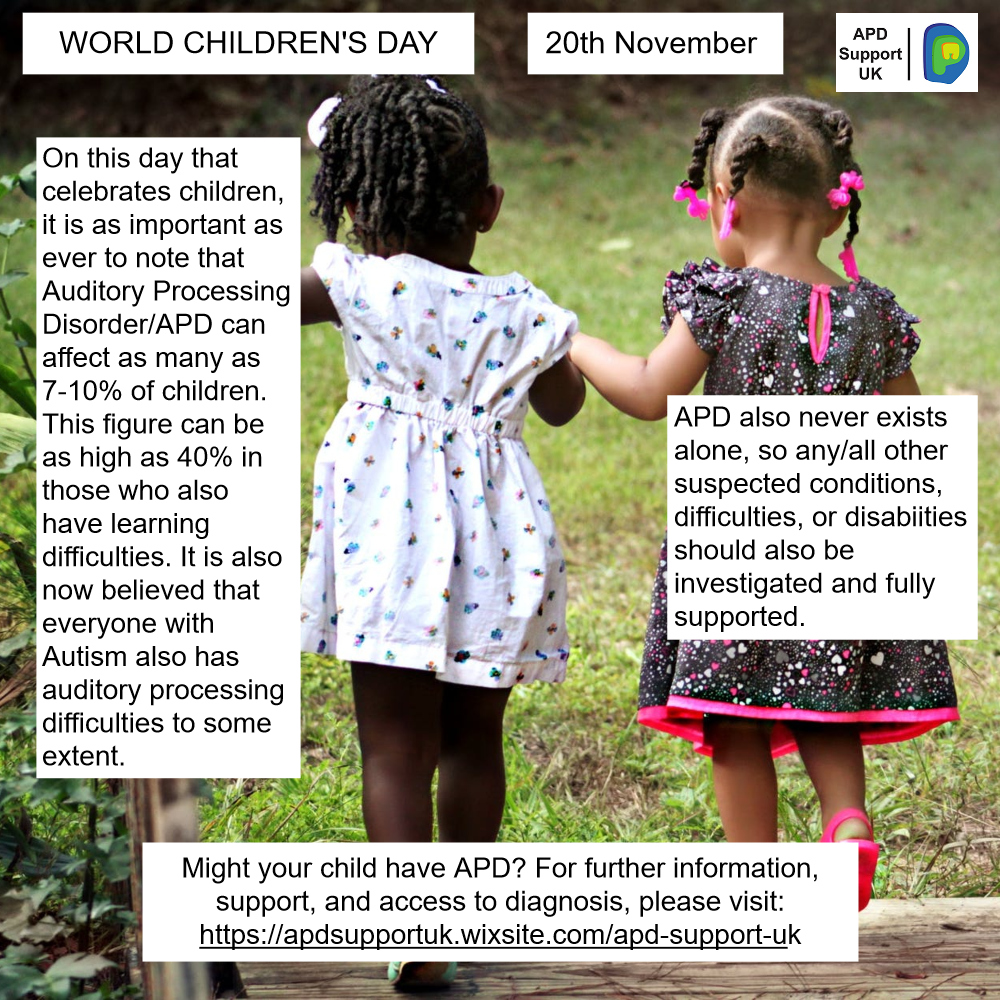 Please share to raise APD awareness. #apdsupportuk #audiology #apd #auditoryprocessingdisorder #apdawareness #hearingdisorder #dyslexia #autism #autisticspectrum #speechandlanguage #disabilityawareness #school #invisibledisability #education #earlyintervention #inclusionmatters