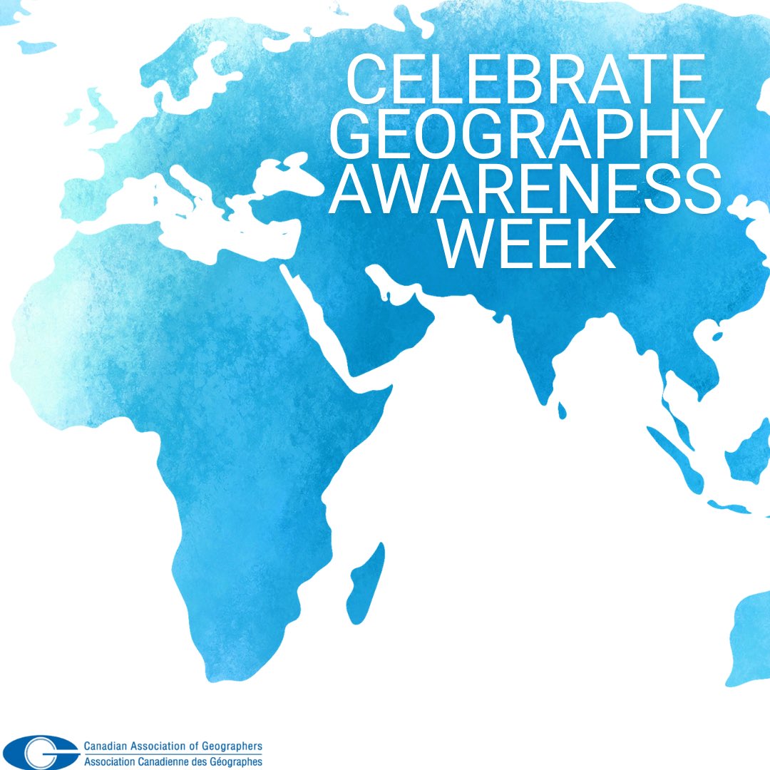 Happy Geography Awareness Week! 🌍✨ Geography helps us understand our world and the intricate connections between people, places, and the environment. How does geography inspire you to make a difference? 

#GeographyAwarenessWeek #GeoAwareness #MappingChange