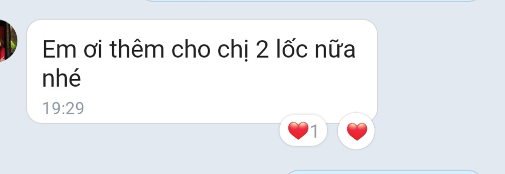 Chưa đki đc tick xanh nên không nói được gì nhiều, nhưng nay cuối ngày nhận đc tn từ chị khách mua hàng từ 2021 đặt yến nhung hươu để tặng cô giáo của chị đã trên 70t, thật sự rất rất vui!!!
Cảm ơn cuộc sống có những thứ thật là dễ thương!