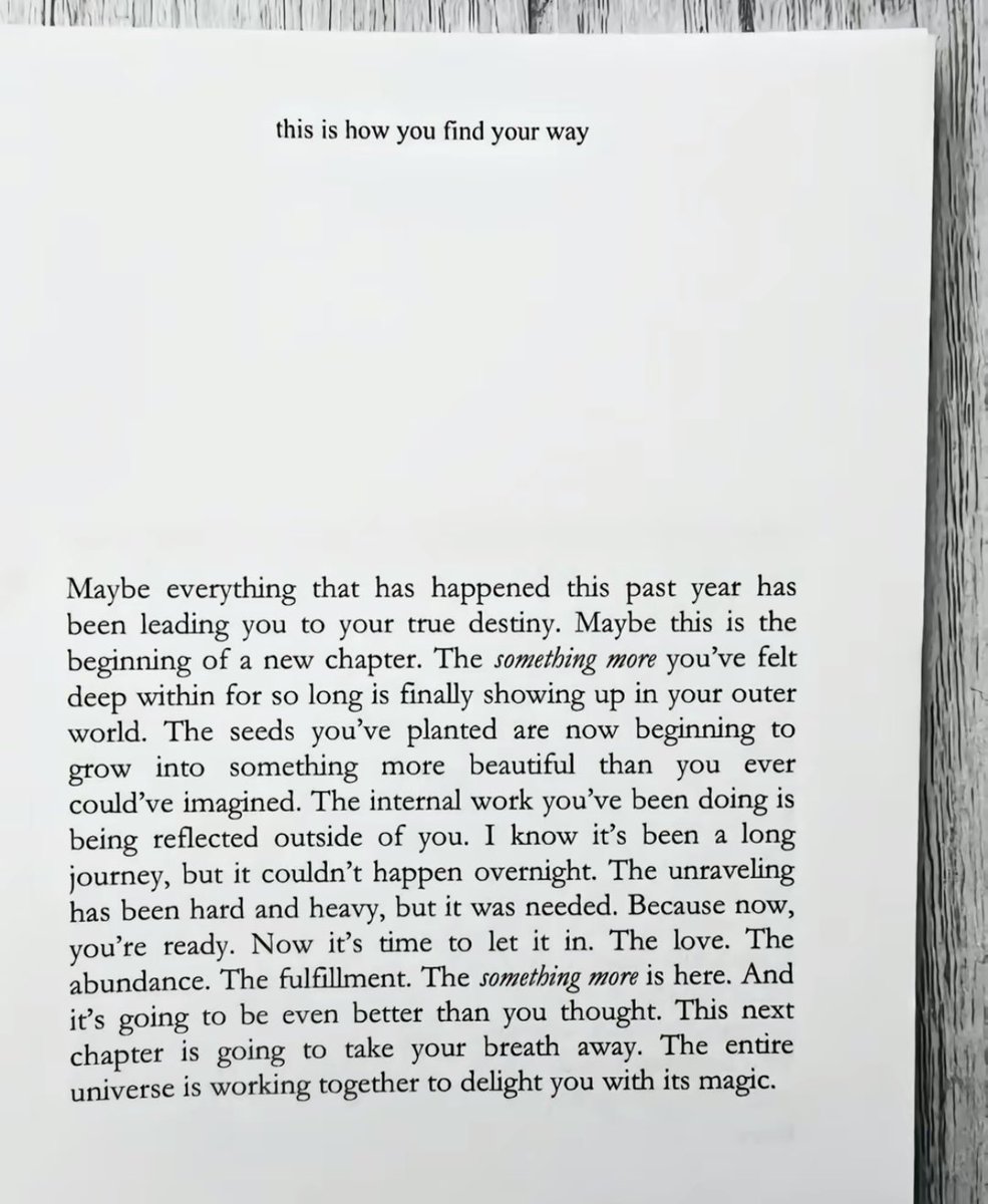 this is the beginning of a new chapter