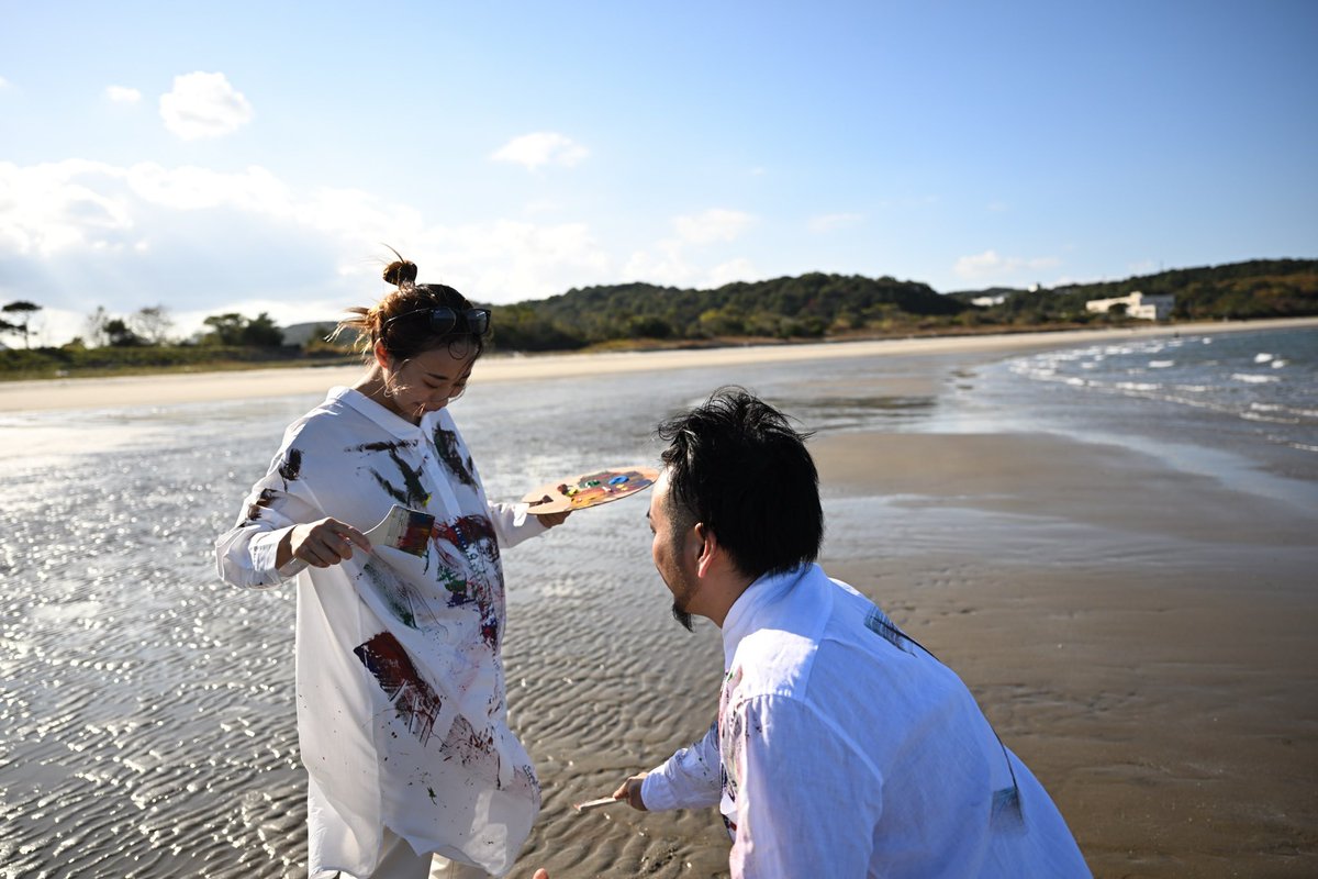 chibonnu15's tweet photo. 一年の時を経て、やっと写真整理開始。笑
バチェラーの休井ちゃんとコウコウさんをパクらせていただいた前撮り。
懐かしい😆💗 https://t.co/6daDDsjxMc