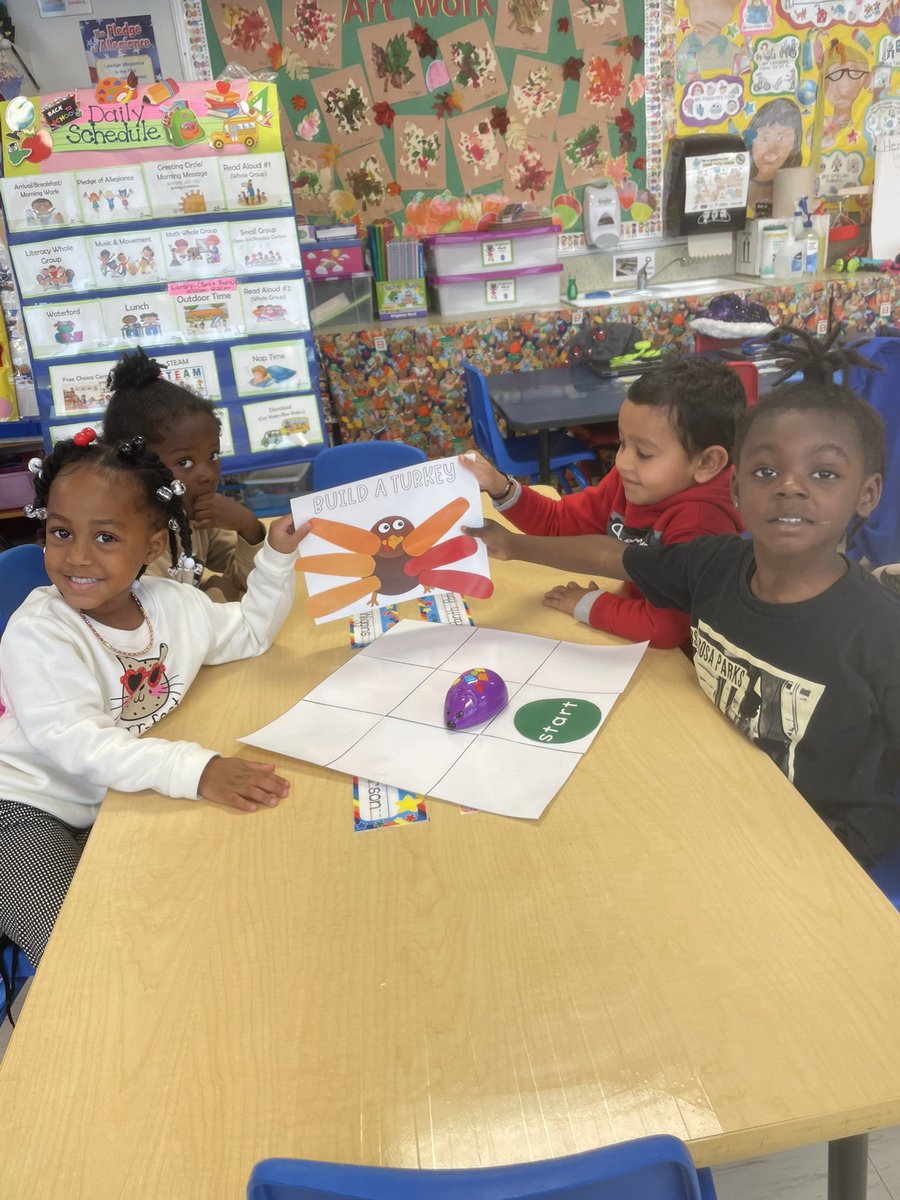 These <a href="/OliveBranch415/">Olive Branch</a> preschoolers are coding, counting and collecting turkey feathers with the code -n- go mice 🦃 #PPSShines #PPSTRT <a href="/jennthomas75/">Jennifer Thomas</a> <a href="/DrPSW_PKC/">Dr Pat Williams-PPS PreKC</a> <a href="/PPSPREK/">Portsmouth Public Schools Pre-K Program</a> <a href="/ebracyPPS/">Dr. Elie Bracy III</a> <a href="/nicscud/">Nicole DeVries</a>