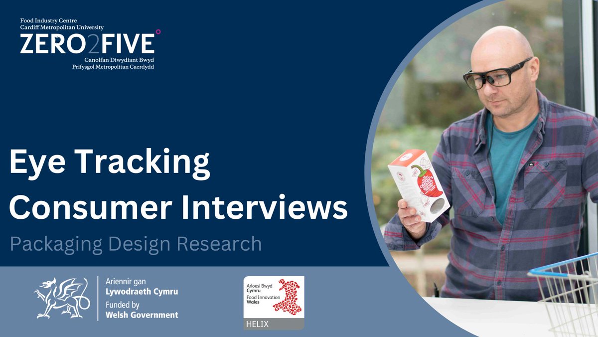 Do you want to know which design concepts or parts of your product packaging are the most attention grabbing? Our wearable eye tracking technology can be combined with consumer interviews to gain an understanding of how people perceive your branding: bit.ly/3UZRzHt