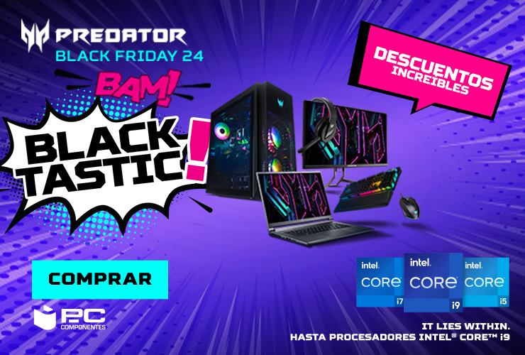 University_ES's tweet photo. 🎮🔥¡Gamers de @university_es!🔥🎮

Este Black Friday, los portátiles Predator están más Blacktastic que nunca🚀💥¡Actualiza tu equipo y domina la arena! 🏆

🔗 https://t.co/27vTl9X9jX

#Blacktastic #PredatorGaming #BlackFriday #UniversityEsports @es_acer https://t.co/aGQoFzOzIv