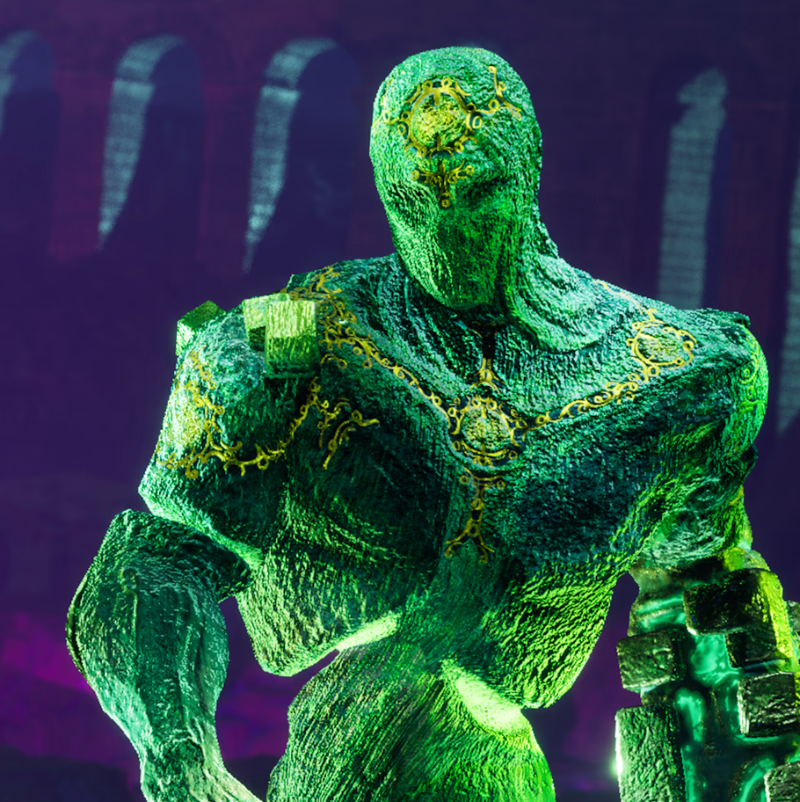 opensea's tweet photo. Unleash the power of Jadeon Adam. 

Don't forget to mint this FREE exclusive character skin from @moonraygame on @base on OpenSea! 👇