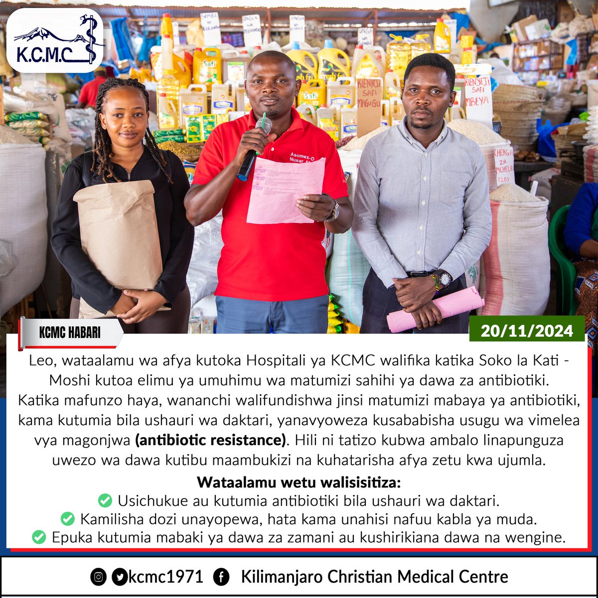 Kilimanjaro Christian Medical Centre tweet media