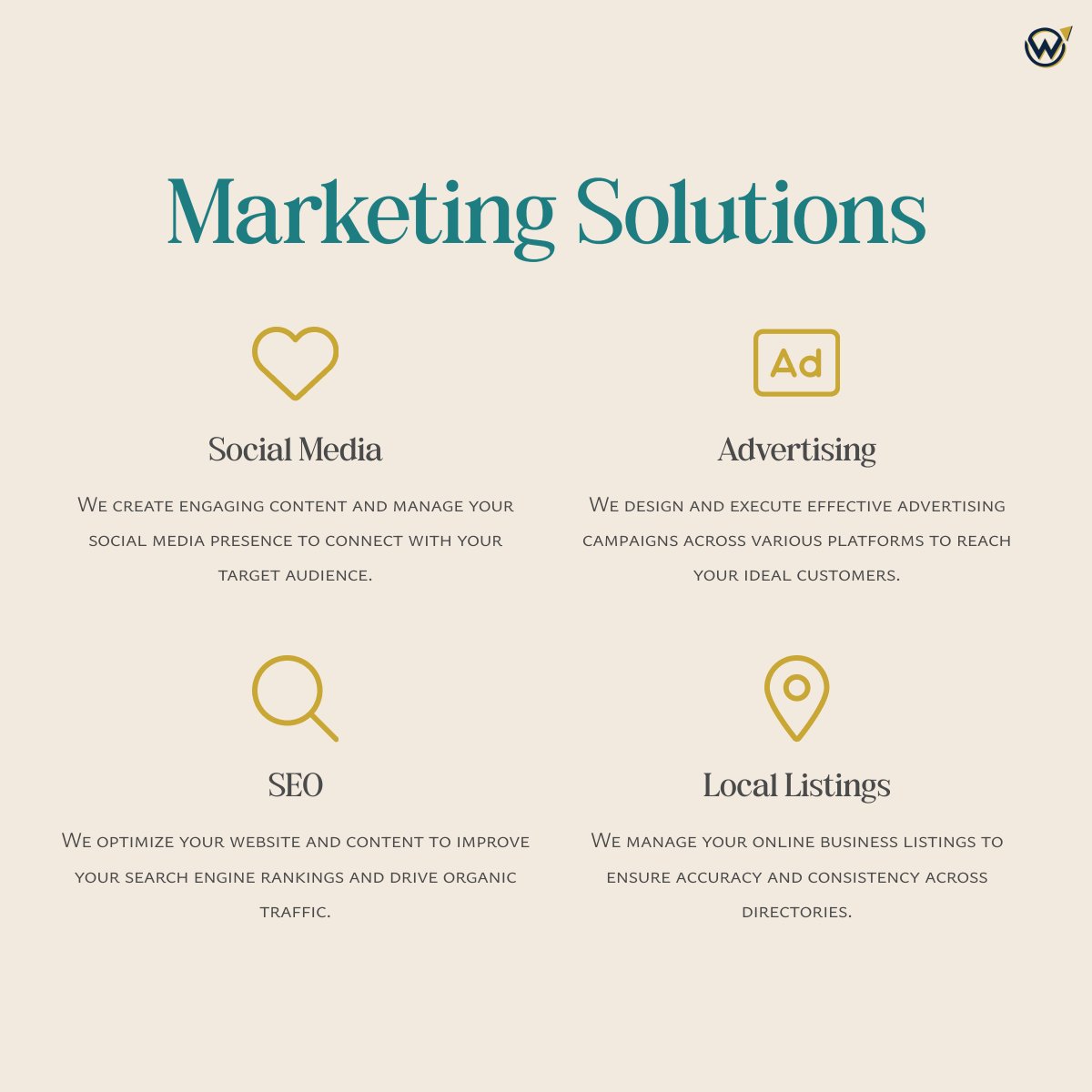 WDISolutions's tweet image. Want to take your business to the next level? Our marketing team will develop a marketing strategy that grows with you, so you can scale your business to reach the audience you want.