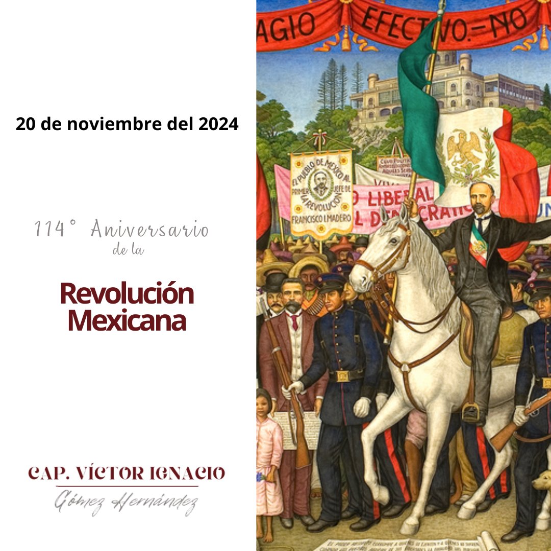 Hoy celebramos el inicio de la #RevoluciónMexicana,  lucha social e histórica que acabó con una dictadura y provocó el reconocimiento en la Carta Magna de los derechos sociales.

Nos sentimos orgullosos y recordamos que vale la pena luchar y trabajar por quienes más lo necesitan.