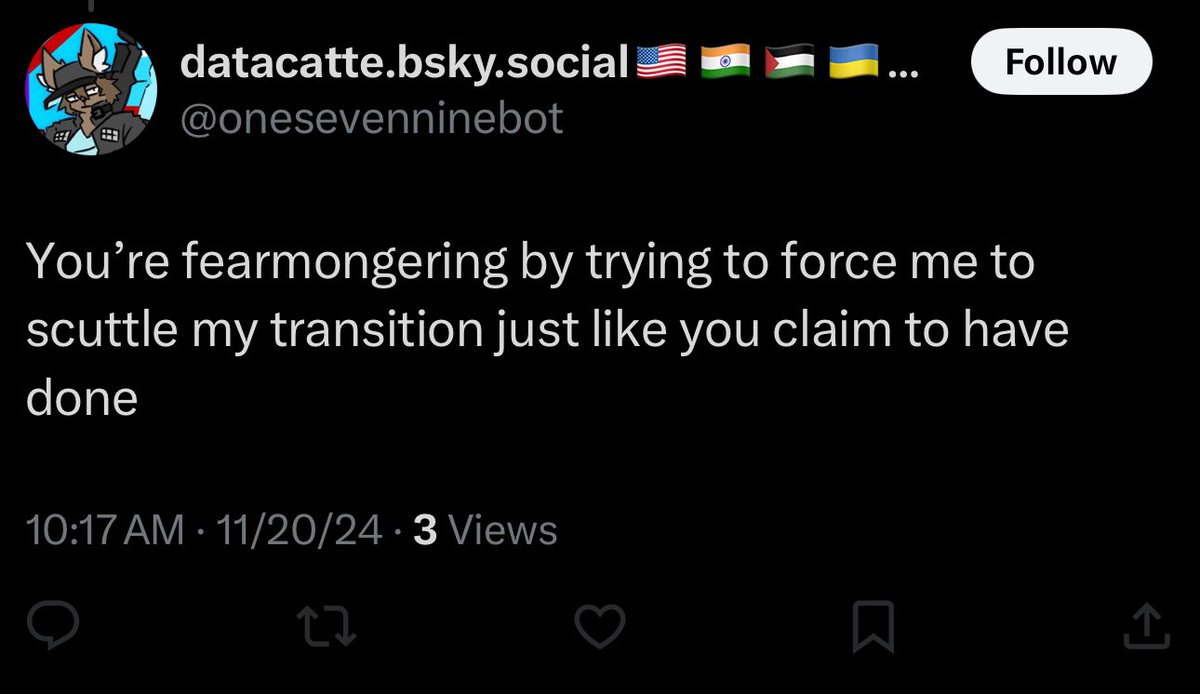 The things that transition did to my health and my body are facts. It is not “fearmongering” to describe what happened because I trusted doctors who told me that transition saves lives. My breasts are actually gone, and they will never come back. My endocrine system is really