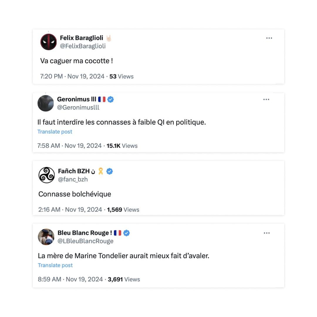 Marine Tondelier tweet media