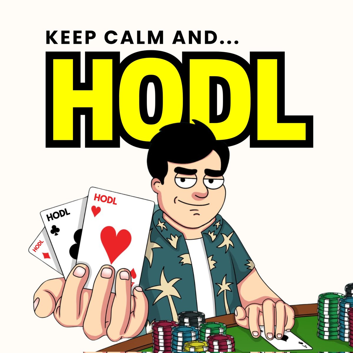 Keep calm and HODL $DANNY