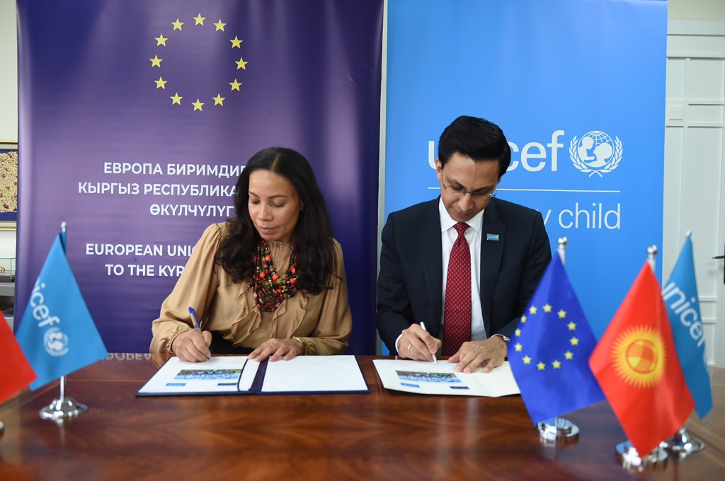 UNICEF Kyrgyzstan tweet media