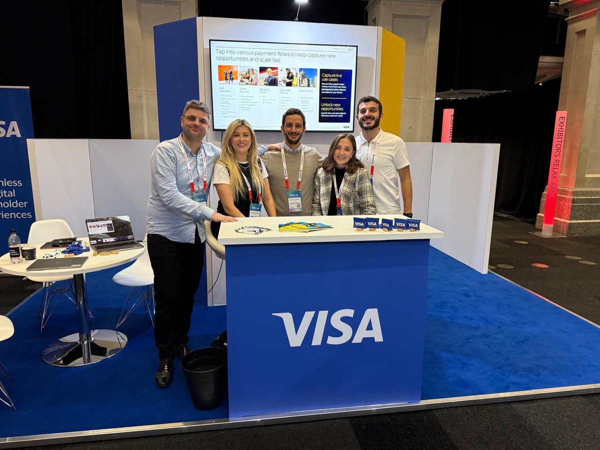F_M_events's tweet image. Come visit Visa, a key partner of #FMLS24, at Booth 90! Their team is ready to connect, and explore how they can help you grow and innovate.

They’ve already shared some incredible insights with our audience today— on CENTRE STAGE, and on the INNOVATE STAGE.

#fmls24 #fmevents