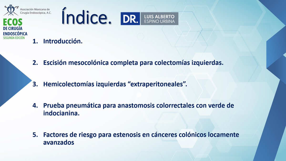 Los invitamos cordialmente los días 21 y 22 de noviembre a ECOS de Cirugía Endoscópica de <a href="/amcemex/">AMCE</a>.
Estaremos participando en el módulo coordinado por la Dra. <a href="/Mariel_Morales_/">Mariel M</a> con excelentes profesores como la Dra. <a href="/draivs/">Dra. Itzel Vela</a> en un módulo muy interesante de cirugía colorrectal.