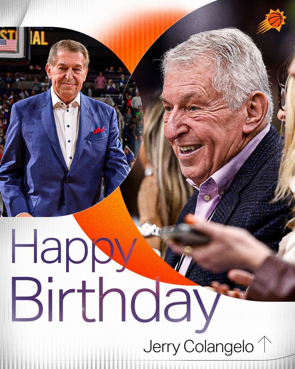 Suns's tweet image. Happy Birthday, Jerry! 🎂