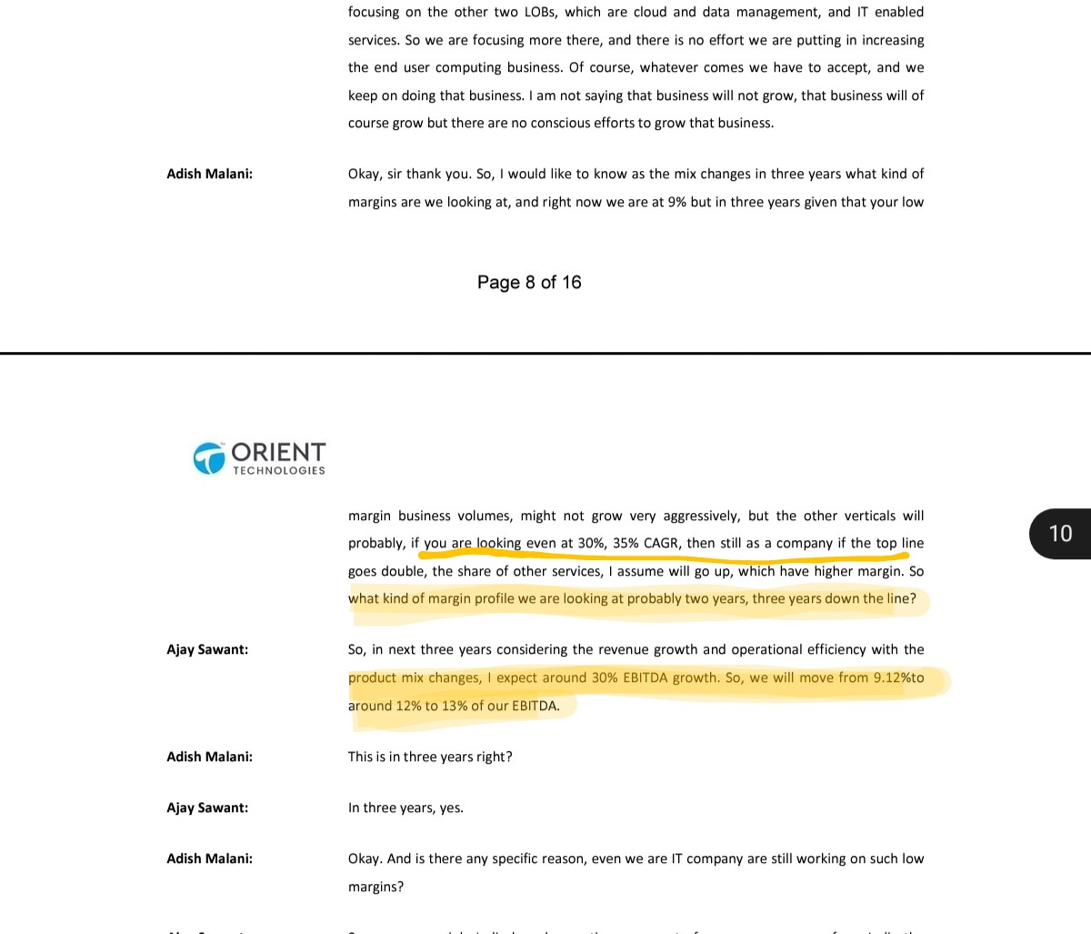 ShridhantS's tweet photo. Orient technology limit concall highlights 👇👇 

Strong guidance:--

Expecting around ₹600 cr in revenue for FY25.

Topline grow 35%.

12-13% of Ebitda margin 

Top 10 coustomer contribution to arround 25% of our overall revenue 

#DC
#orienttechnology https://t.co/ZrFAZpDXZG