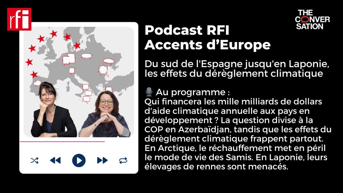 The Conversation France (@fr_conversation) on Twitter photo Retrouvez <a href="/GregoryRayko/">Grégory Rayko</a>, chef de la rubrique international de The Conversation France sur l'émission <a href="/accentsEuropRFI/">Accents d'Europe</a>.
Ne manquez pas l’émission ici : 👉 urlr.me/5wdpej Retrouvez <a href="/GregoryRayko/">Grégory Rayko</a>, chef de la rubrique international de The Conversation France sur l'émission <a href="/accentsEuropRFI/">Accents d'Europe</a>.
Ne manquez pas l’émission ici : 👉 urlr.me/5wdpej