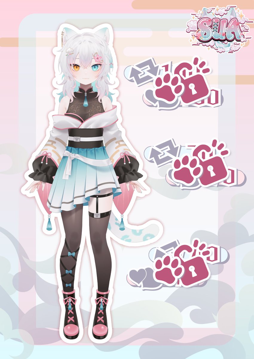 sua_vtuber's tweet image. ได้ออกมาจ้องตากันแล้ว 👀 

ขอบคุณทุกคนที่ช่วยกันพาซูอาออกมานะคะ เย้✨ เป็นไงบ้างคะ ชอบกันรึเปล่า

เอาเป็นว่าหลังจากนี้มารู้จักกันเยอะ ๆ แล้วก็ขอฝากตัวด้วยนะคะ 🐯☁️

#SuaCloud 
 #VTuber #VTuberTH #VTuberUprising #Vtuberreveal #VTuberDebut #ModelReveal #VtuberModel