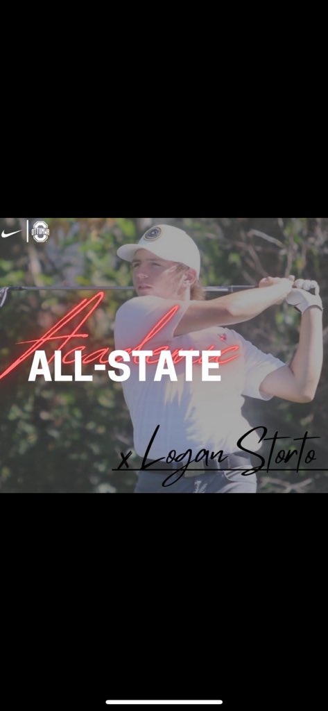 Huge congratulations to senior boys' golfers Chase Thompson and Logan Storto for earning Academic All-State honors by the Golf Association! 🏌️‍♂️🎉 Your hard work and dedication both on the course and in the classroom have truly paid off.  #GoDogs #BeTheBest #SetTheStandard