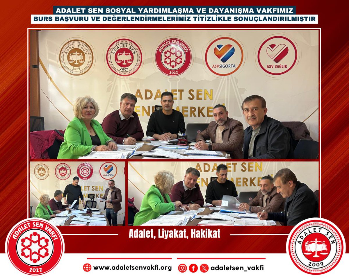 AdaletSenVakfi's tweet photo. Burs Başvuru Sonuçları ve İlk Ödeme Tarihi Hakkında Duyuru

Değerli Öğrenciler,

Burs başvurularınız, komisyonumuz tarafından titizlikle değerlendirilmiş ve sonuçlandırılmıştır. Başvurular, gelir durumu, akademik başarı ve özel ihtiyaçlar gibi birçok kriter ışığında dikkatlice ++ https://t.co/GfgxMnuOvl