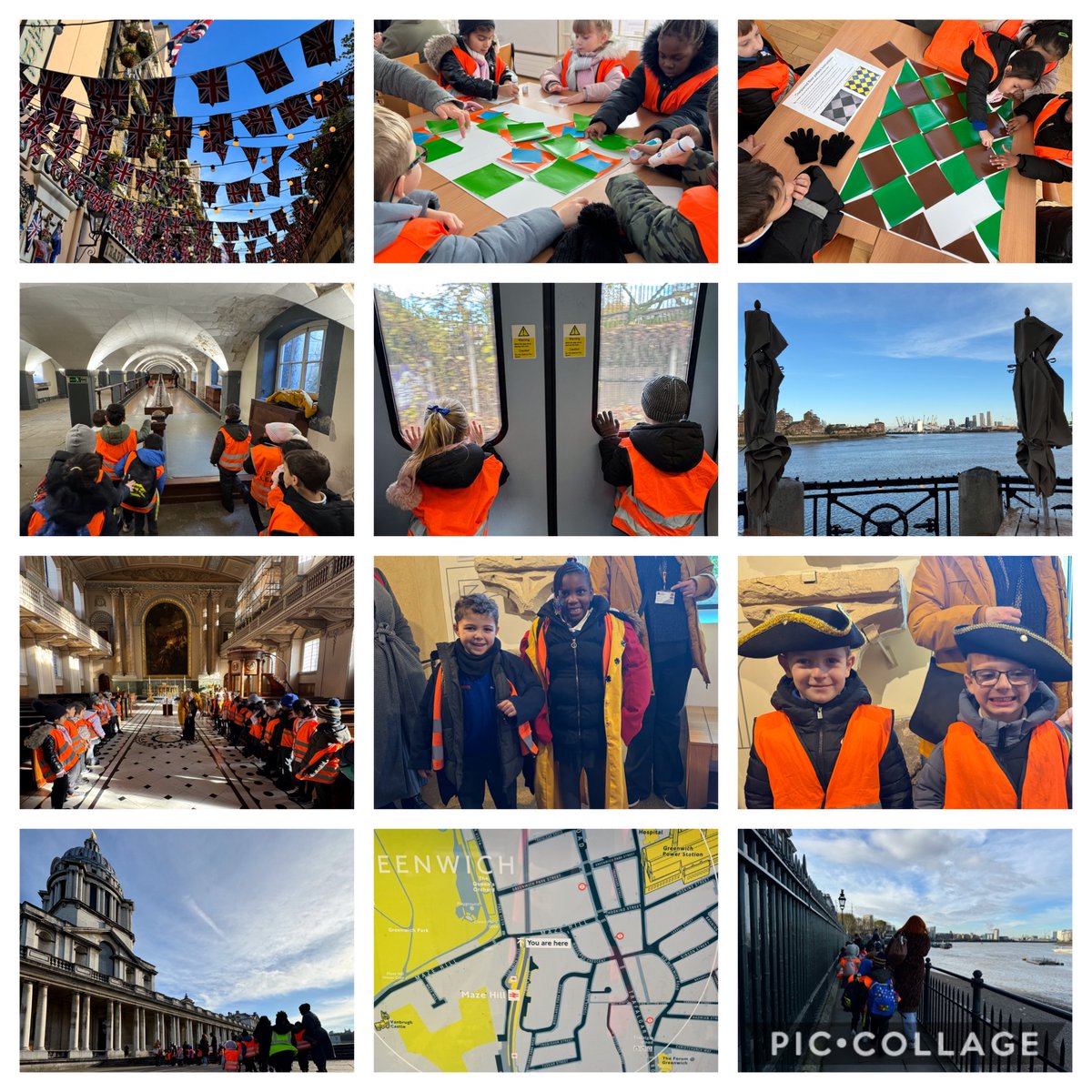 A fantastic trip to The Royal Naval College in Greenwich!