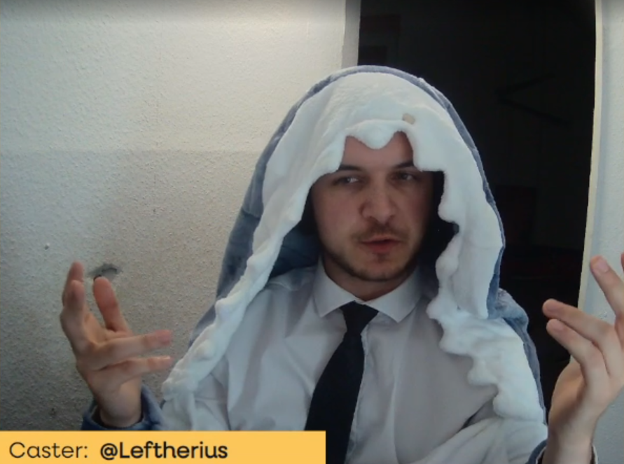 <a href="/dachcs/">DACH CS Masters</a> Auch wenn <a href="/Leftherius/">Leftherius</a> nicht so oft und wenn auch nur uns gecastet hat. 
Hat er sich doch ganz schön engagiert in Schale geworfen! 💙🦈