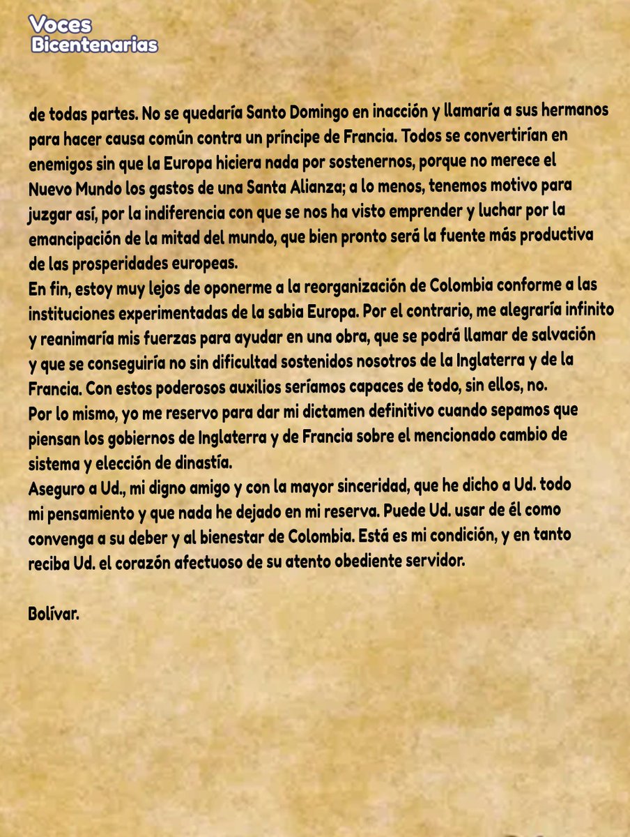 El nombre de El Libertador Simón Bolívar esta consagrado a la Independencia y a la Libertad, jamás pudieran los EEUU usurpar su nombre para un instrumento de opresión. ¡HABRA RESPUESTA! #BolivarPorSiempre.
