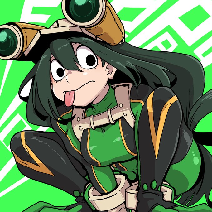 ヒロアカのつゆちゃんが描きたくなったので描いてました。 