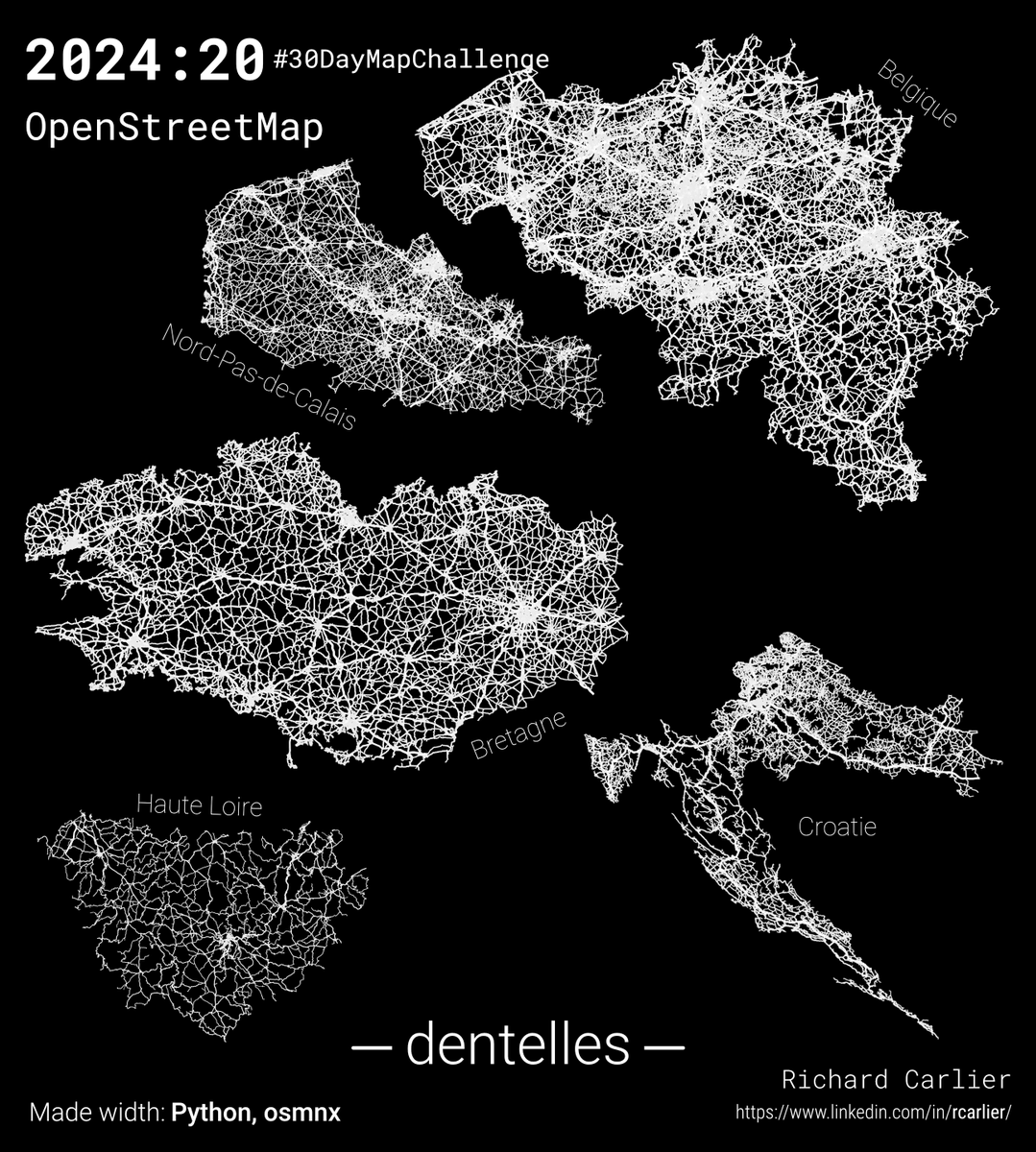 #30DayMapChallenge : 2024:20 - OpenStreetMap