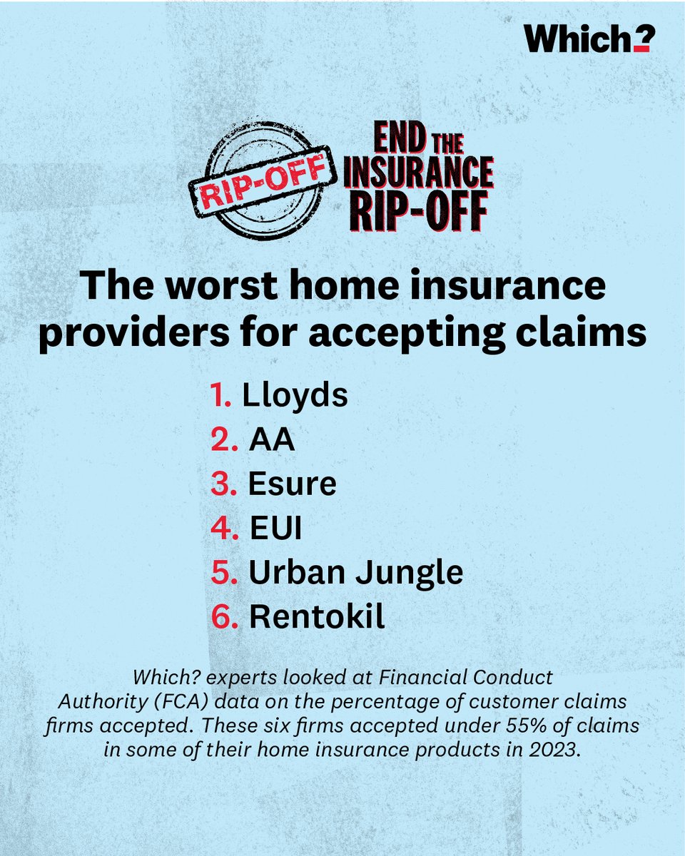 Not all home insurance providers deliver the support you might expect. Figures from <a href="/TheFCA/">Financial Conduct Authority</a>  revealed some of the lowest claims acceptance rates in the insurance industry, leaving homeowners frustrated when they need help most.