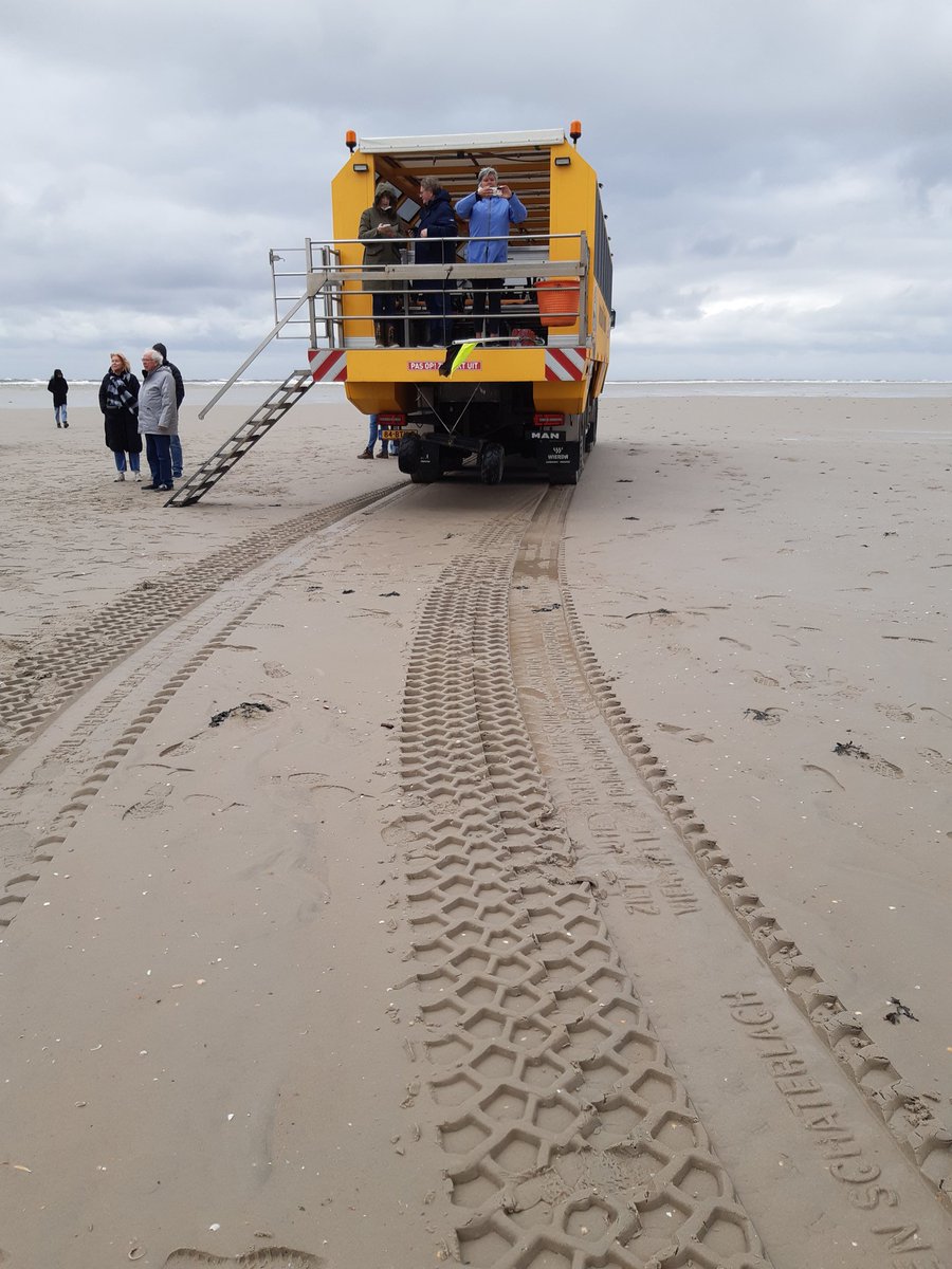 Zenbur04's tweet image. Sporen met poëzie op het strand van Vlieland #Spoor #November_kiek