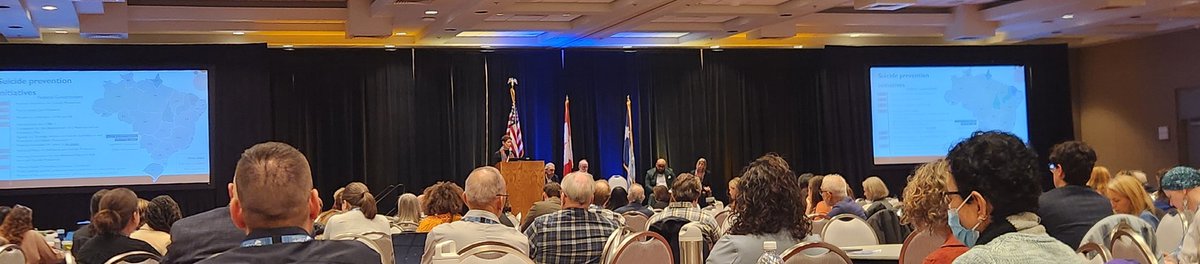 Dr. Heather McClelland (@heathermpsych) on Twitter photo Excellent plenary by <a href="/siebertcamila/">Camila Altavini (she/her)</a> who presented to a full house at
#IASPMINNEAPOLIS2024 as she described the suicide prevention initiatives being implemented in Brazil. <a href="/IASPinfo/">International Association for Suicide Prevention</a> Excellent plenary by <a href="/siebertcamila/">Camila Altavini (she/her)</a> who presented to a full house at
#IASPMINNEAPOLIS2024 as she described the suicide prevention initiatives being implemented in Brazil. <a href="/IASPinfo/">International Association for Suicide Prevention</a>
