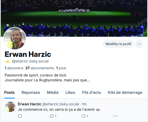 Je me lance sur Bluesky (<a href="/eharzic/">Erwan Harzic</a>.bsky.social). Après tout, ça ne peut pas être pire qu'ici…