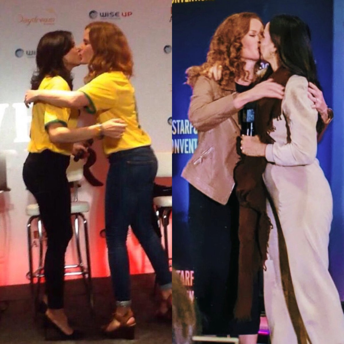 Some things don't change ❤️💚 <a href="/LanaParrilla/">Lana Parrilla</a> <a href="/bexmader/">Rebecca Mader</a>
