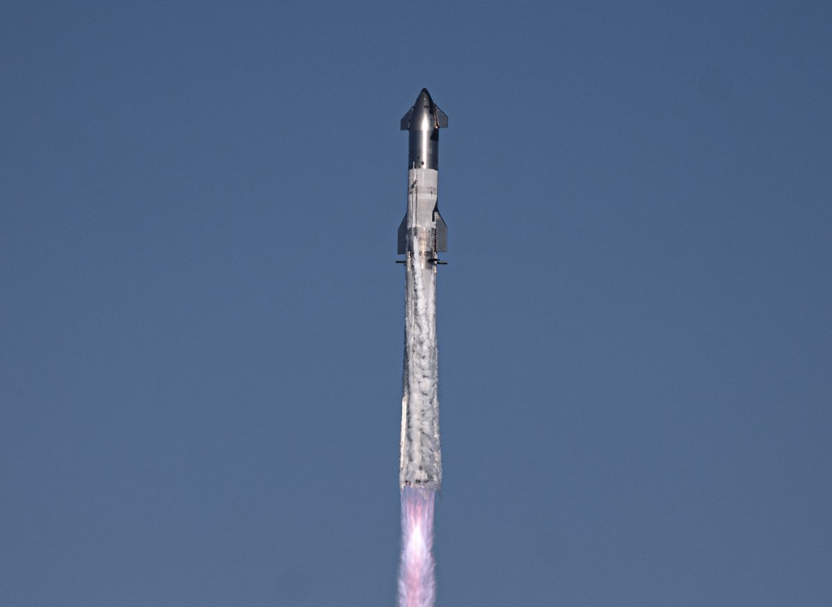 SpaceX's tweet image. Liftoff of Starship's sixth flight test