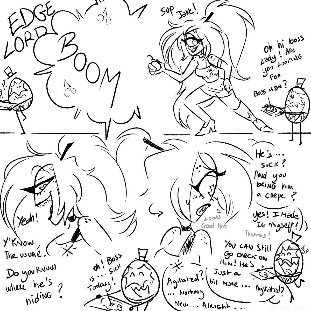 【❖ Page 1】NSFW COMIC - Cold-Blooded Heat
🍒🐍 A cherrisnake Comic
====
Won't be tags on the other pages, keep an eye out !
#Cherrisnake #CherriBomb #SirPentious #HazbinHotel