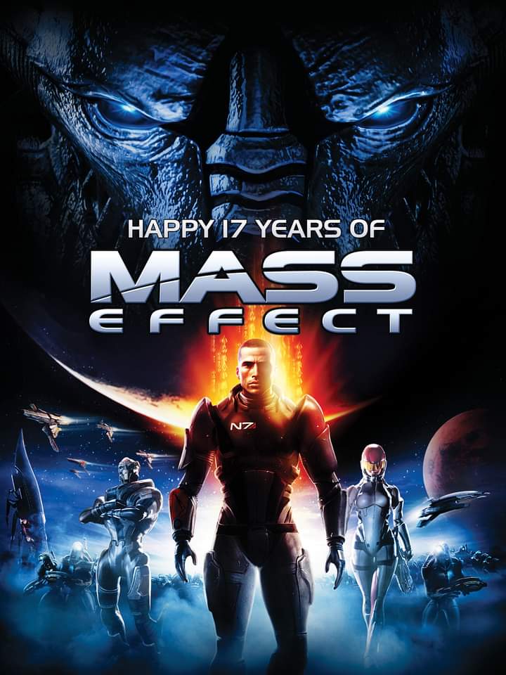 N7MuscleKong's tweet photo. Happy 17th Anniversary to the legendary Mass Effect! 🌌 Thank u for memories to last a lifetime.
#MassEffect #MassEffectAnniversary #GamingCommunity #N7Day #RPG #SciFiGames #BioWare #GamingLegends #GamersUnite #MassEffectFans #ShepardLives #GamingAnniversary #BestRPG https://t.co/33jYkhTkbZ