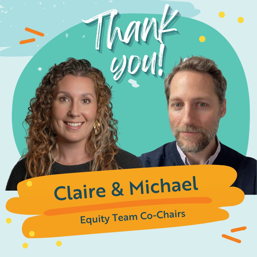 The Pathfinder Network wants to give a shout-out to our outgoing Equity Team co-chairs Claire and Michael—we have so much gratitude for all the impactful work they’ve led this past year! #EquityTeam #ThePathfinderNetwork #DEI #DEIJB