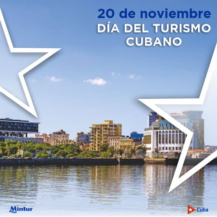 Este 20 de noviembre es el Día del #TurismoCubano y el 65 aniversario de turismo en Revolución. Nuestro reconocimiento y felicitación a los trabajadores turísticos en toda #Cuba y #Matanzas; su aporte es indiscutible y honra nuestro compromiso con el desarrollo económico del país
