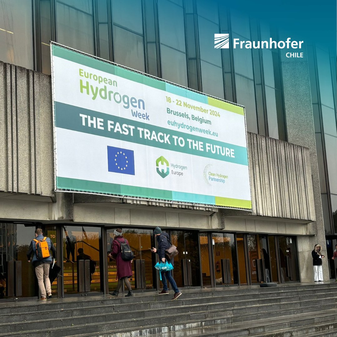 FraunhoferChile's tweet image. ¡Contentos con esta experiencia y motivados para seguir impulsando una economía del hidrógeno verde!
#WeKnowHow #UniónEuropea #Fraunhofer #HydrogenNow #EUH2Week2024