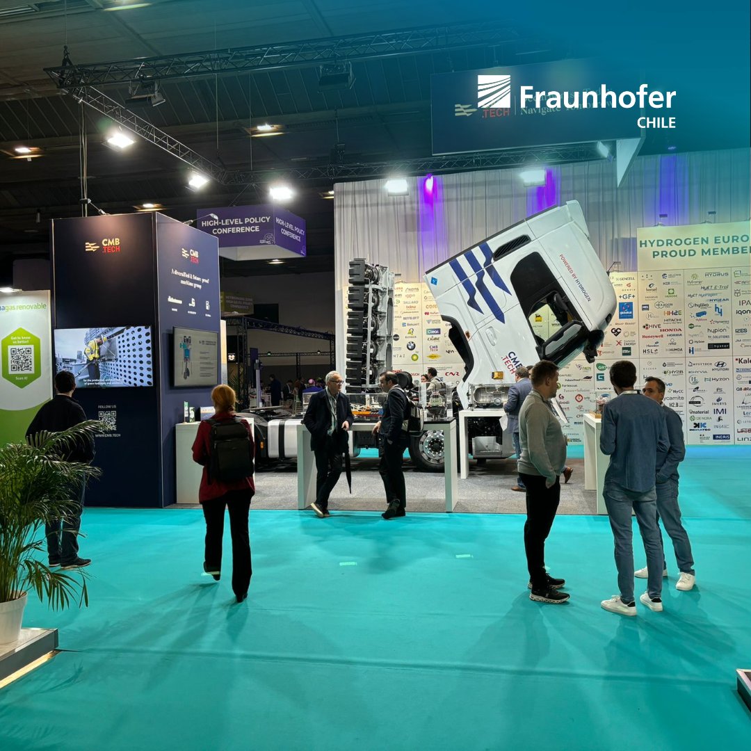 FraunhoferChile's tweet image. ¡Contentos con esta experiencia y motivados para seguir impulsando una economía del hidrógeno verde!
#WeKnowHow #UniónEuropea #Fraunhofer #HydrogenNow #EUH2Week2024