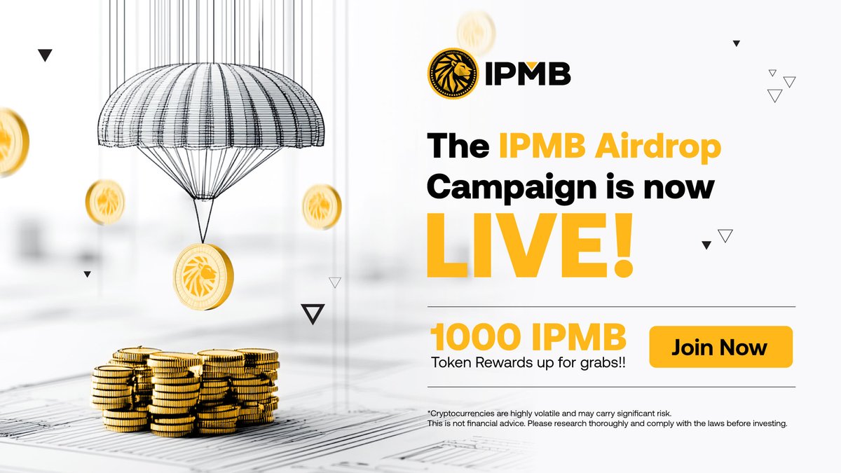 IpmbOfficial's tweet photo. 🌟 We’re Live on @Galxe! 🌟

The wait is over! Our IPMB Galxe Campaign is officially live, and it’s your time to shine. 💪 Complete tasks, climb the leaderboard, and claim your share of 1,000 IPMB Tokens backed by real gold! 🪙✨

💡 Here’s how to get started:
✅ Complete tasks to earn points
✅ Track your progress on the leaderboard
✅ Secure your rewards in the journey of digital gold innovation

🚀 Be part of something extraordinary. Start earning your rewards today!

🔗 Join Now: https://t.co/2w08ahctEn

Let’s build the future of gold and blockchain together. Don’t miss out! 💼

Keep an eye on IPMB

#IPMBToTheWorld