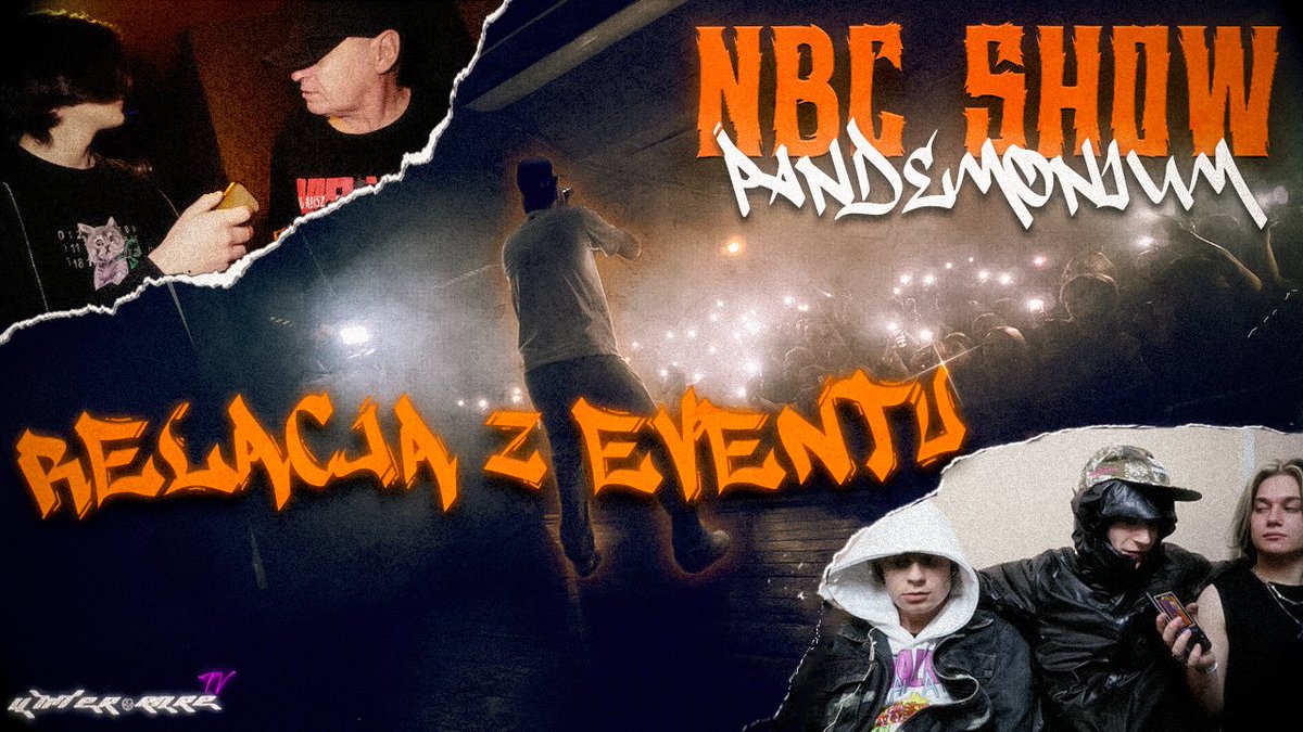 Under_Rare's tweet photo. 🎥 RELACJA Z NBC SHOW: PANDEMONIUM OUT NOW!

⚠ Materiał naszpikowany mocną dawką podziemnego contentu ⚠

🔴 https://t.co/XdGVHoNexG https://t.co/laaKzb9l7e
