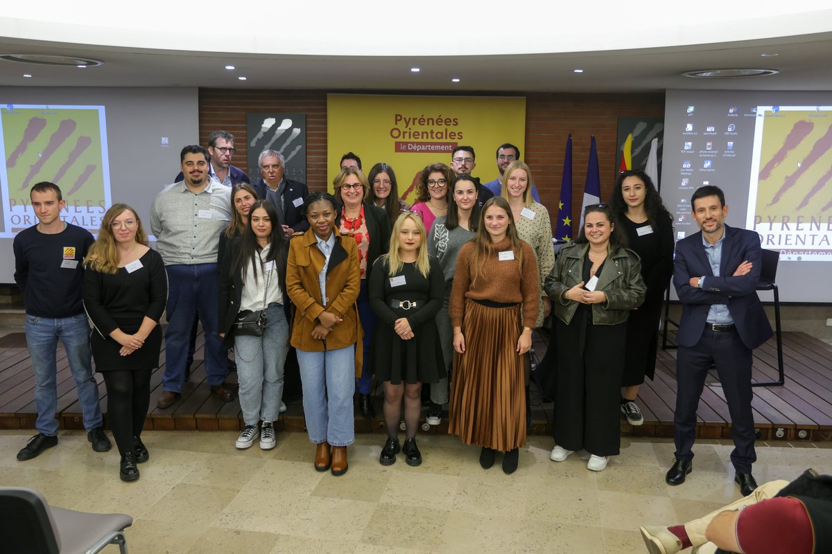 _Falbala's tweet image. #Evénement 2è édition de la soirée de l'#Apprentissage hier au @leDepartement66 !
+ de 80 personnes pour écouter témoignages et partages d'expérience des apprenti.es et des MA. 1 travail d'équipe RH, #ComInterne et protocole au top, avec 1 préparation de haut vol😄