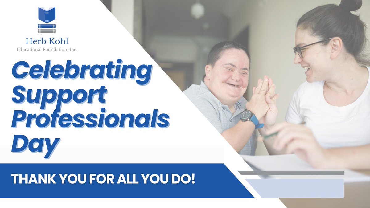 Herb Kohl Educational Foundation (@hkedfoundation) on Twitter photo Today is Education Support Professionals Day! We are celebrating the amazing people who do such important work in schools, from classroom aides to administrative staff. THANK YOU for your hard work and dedication to making such a big difference! 🎉❤️ Today is Education Support Professionals Day! We are celebrating the amazing people who do such important work in schools, from classroom aides to administrative staff. THANK YOU for your hard work and dedication to making such a big difference! 🎉❤️