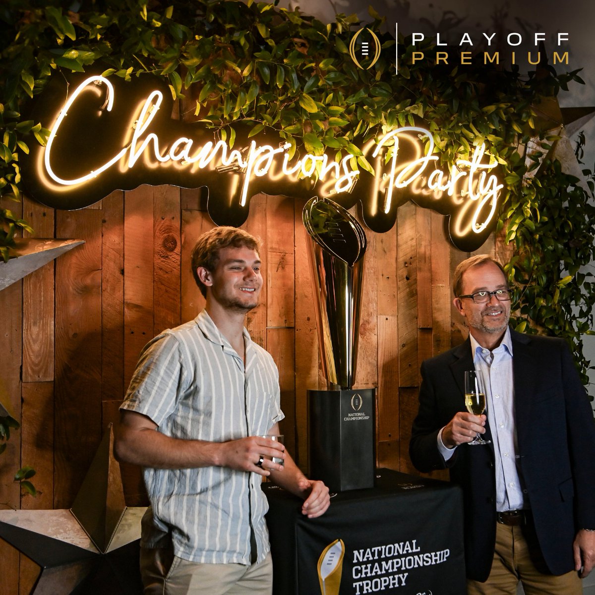Hosted at Atlanta’s iconic Tabernacle, the Champions Party is an exclusive event the night before the national championship game for #PlayoffPremium suite and ticketholders featuring a private concert!

Secure your spot now » PlayoffPremium.com

#CFBPlayoff