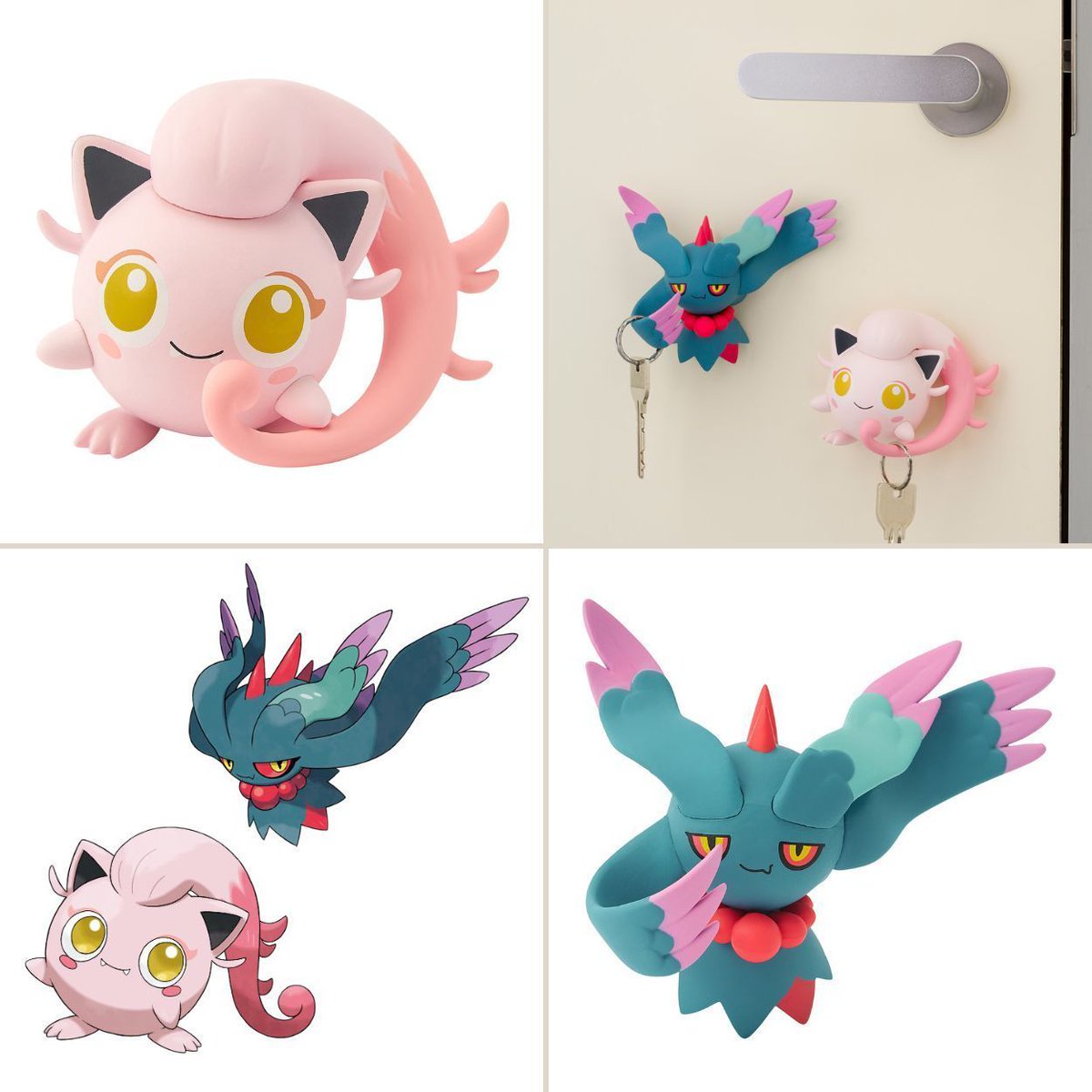 mecchaJP's tweet image. Pokémon STRANGE PARADOX - Scream Tail &amp;amp; Flutter Mane Magnet Key Hook Figures - Still Available!
🛑buff.ly/48Wp5Uw
#Pokemon #ScreamTail #FlutterMane