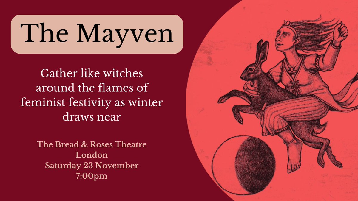 Scary Little Girls (@scarylittlegs) on Twitter photo We're bringing our Mayven festival to <a href="/BreadandRosesTC/">The Bread & Roses Theatre</a> this Saturday! ✨
Using songs and storytelling, we will create an evening exploring women’s experiences ranging from the sinister to the sensual, the divine to the downright daft.
Book now 👉 buff.ly/3YjBXjZ We're bringing our Mayven festival to <a href="/BreadandRosesTC/">The Bread & Roses Theatre</a> this Saturday! ✨
Using songs and storytelling, we will create an evening exploring women’s experiences ranging from the sinister to the sensual, the divine to the downright daft.
Book now 👉 buff.ly/3YjBXjZ