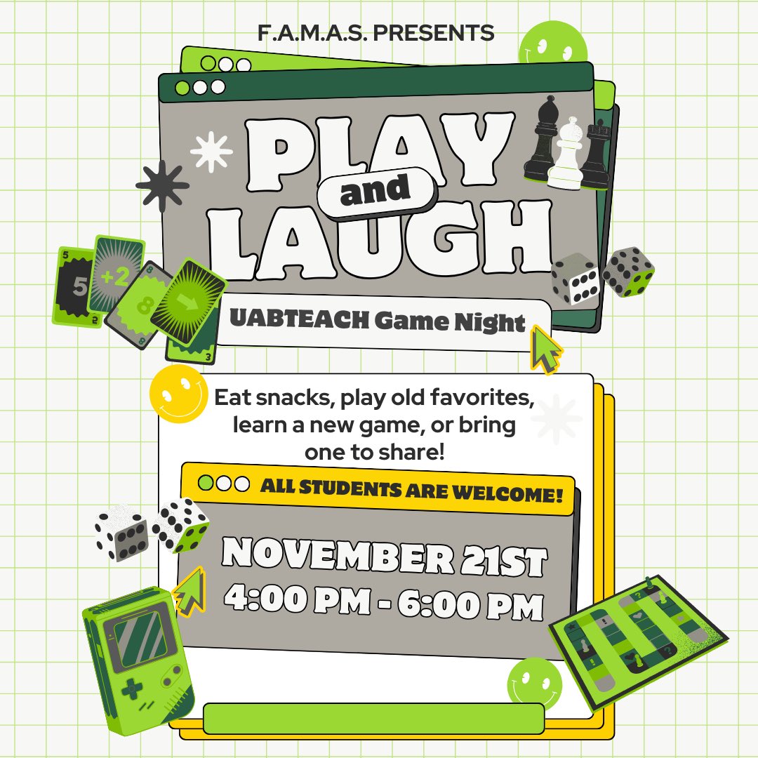 🎲♟️🃏LET THE GAMES BEGIN!🃏♟️🎲

Come join us for a night of fun! See you there!