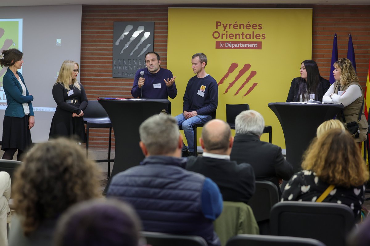 _Falbala's tweet image. #Evénement 2è édition de la soirée de l'#Apprentissage hier au @leDepartement66 !
+ de 80 personnes pour écouter témoignages et partages d'expérience des apprenti.es et des MA. 1 travail d'équipe RH, #ComInterne et protocole au top, avec 1 préparation de haut vol😄